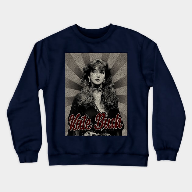 Kate Bush Classic Crewneck Sweatshirt by StickMen